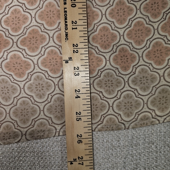 Vintage Finity Naturals 100% Silk Blouse with Cute Salmon and Cream Print. 2x - Picture 8 of 10